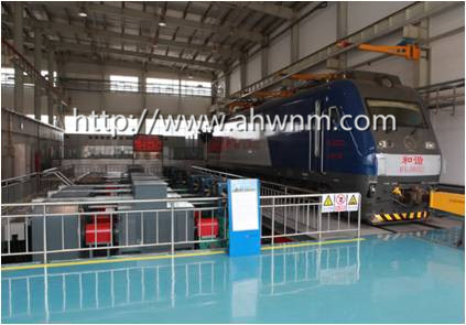 我公司為“北車集團”研發設計的和諧號機車試驗機組專用電機